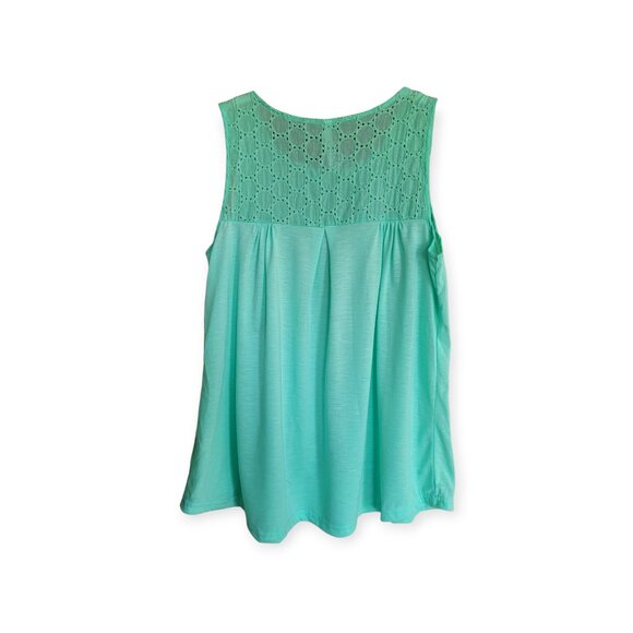 Mint Sleeveless Swing **Tank Top** Size Small by Forgotten Grace - Picture 7 of 7